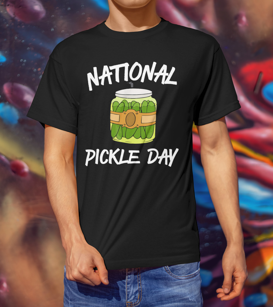 National Pickle Day Dill Pickle Lover T-Shirt