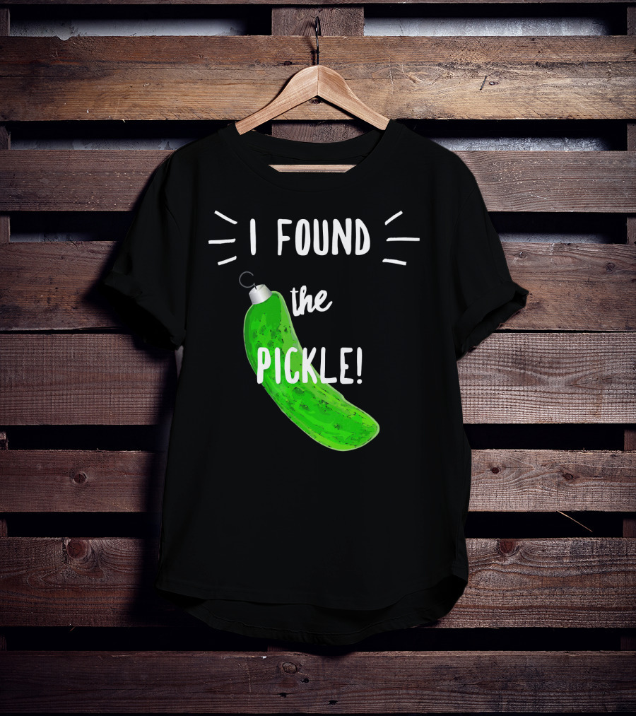 I Found The Pickle German Christmas T-Shirt