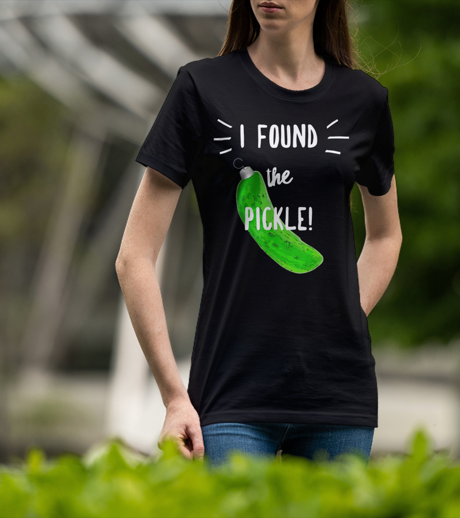I Found The Pickle German Christmas T-Shirt