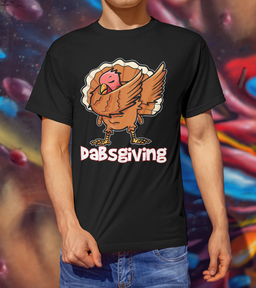 Dabsgiving Dabbing Turkey T-Shirt
