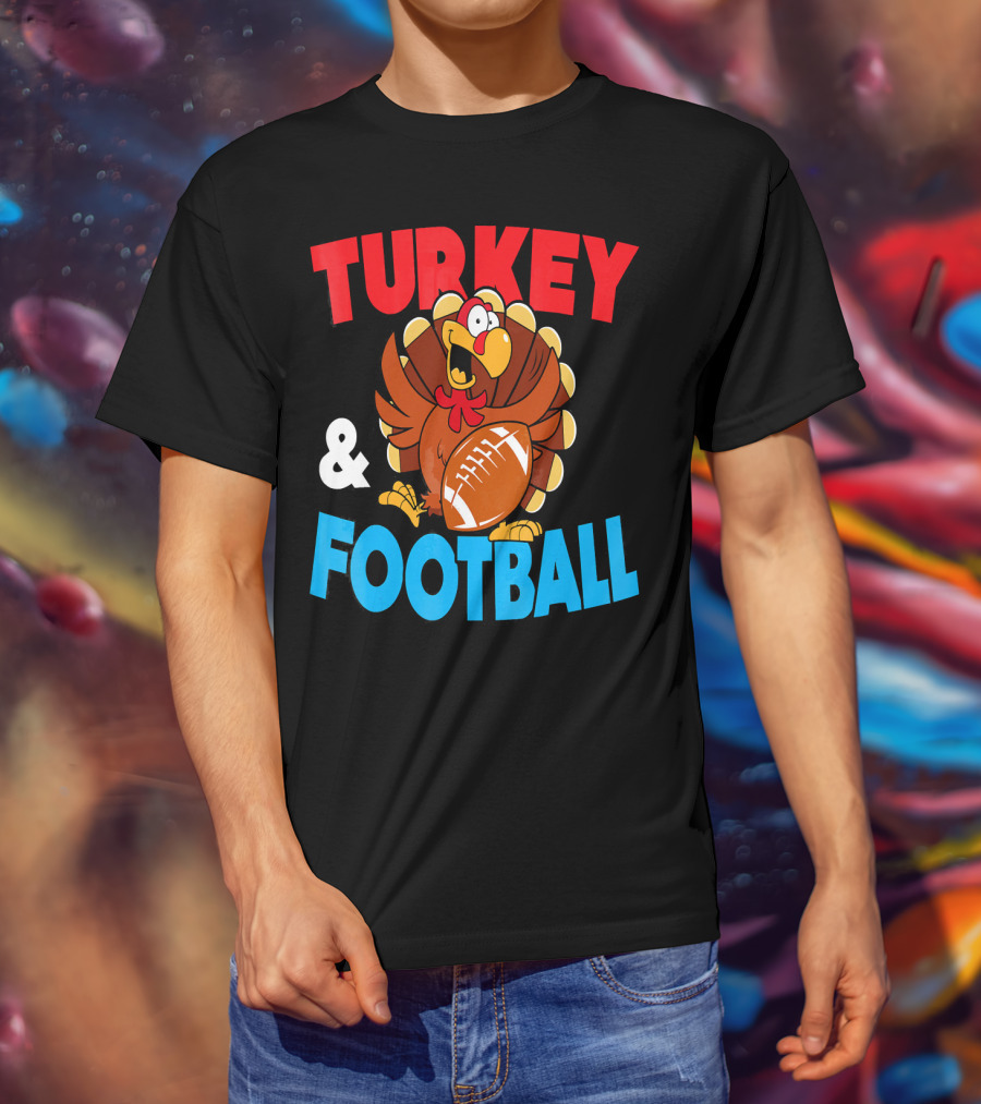 TURKEY AND FOOTBALL T-Shirt