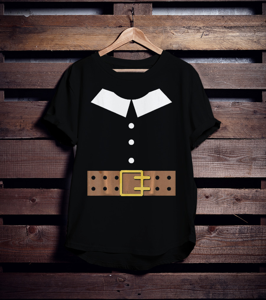 Thanksgiving Pilgrim Costume Belt Turkey Day Classic T-Shirt