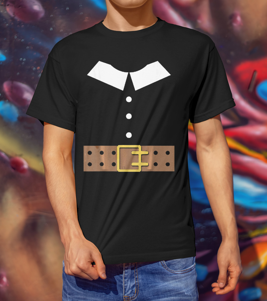 Thanksgiving Pilgrim Costume Belt Turkey Day Classic T-Shirt