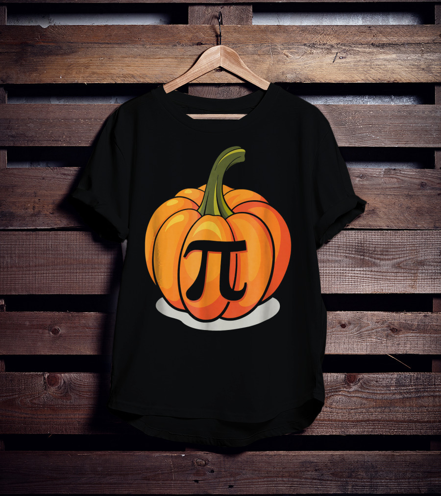 Pumpkin Pi Pie Funny Nerdy Thanksgiving T-Shirt
