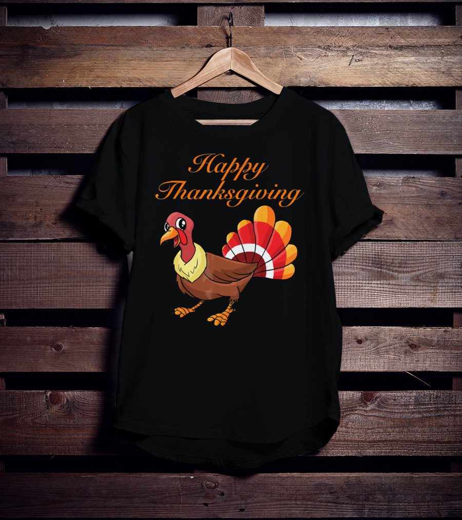 Happy Thanksgiving Turkey Celebration Day T-Shirt