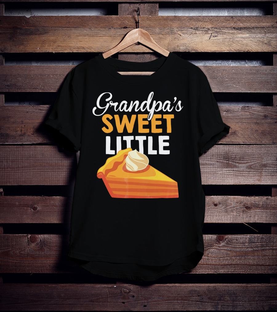 Grandpa's Sweet Little Pumpkin Pie T-Shirt