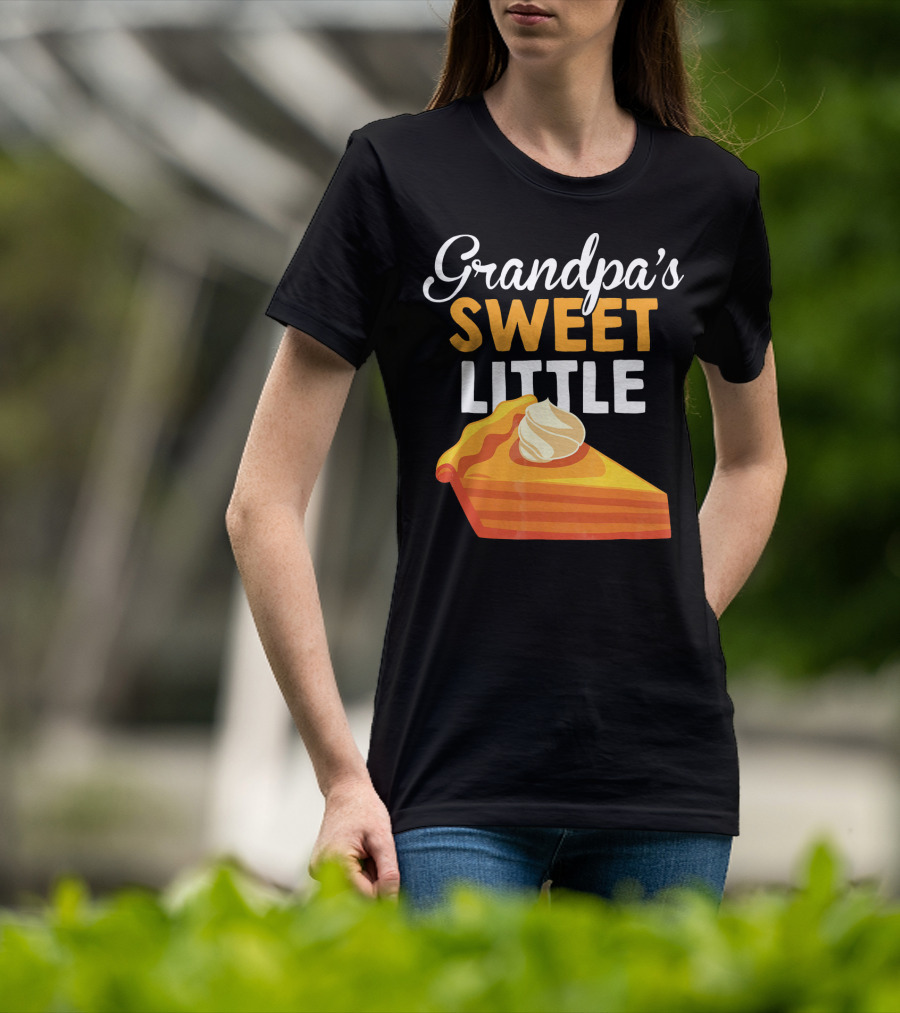 Grandpa's Sweet Little Pumpkin Pie T-Shirt