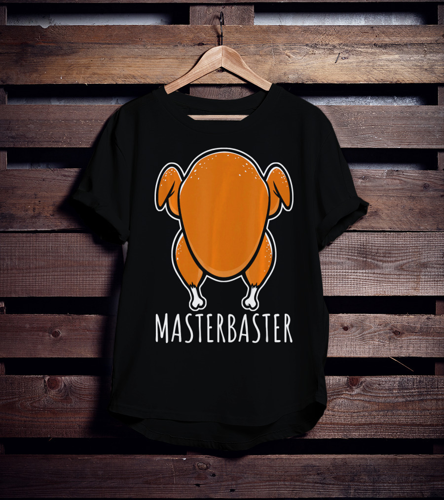 Thanksgiving Turkey Humor Masterbaster Playful T-Shirt