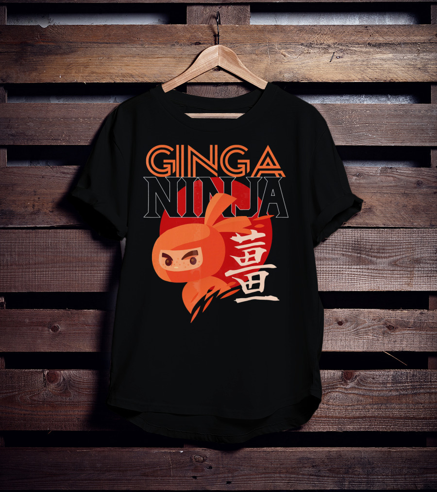 Ginga Ninja Cool Redhead T-Shirt