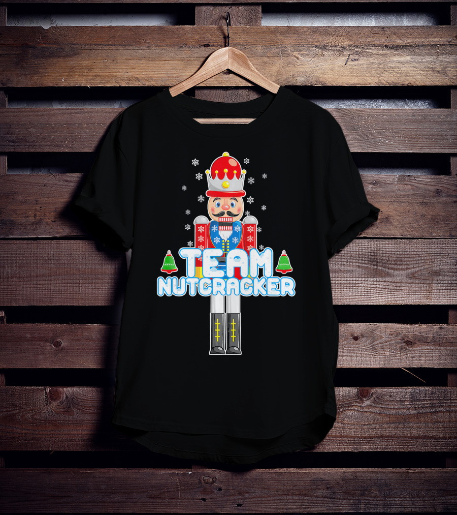 Team Nutcracker Snowflake Bells T-Shirt