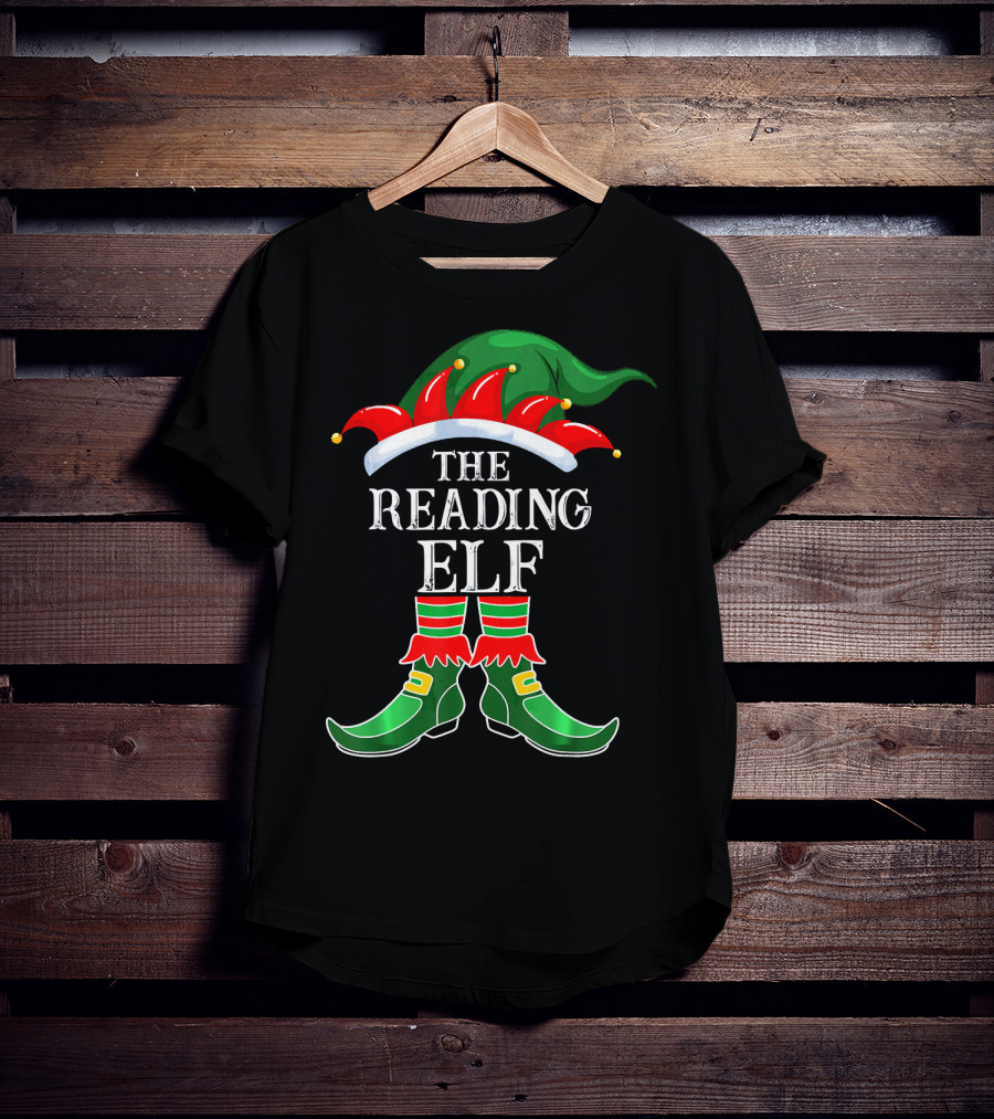 The Reading Elf Holiday T-Shirt