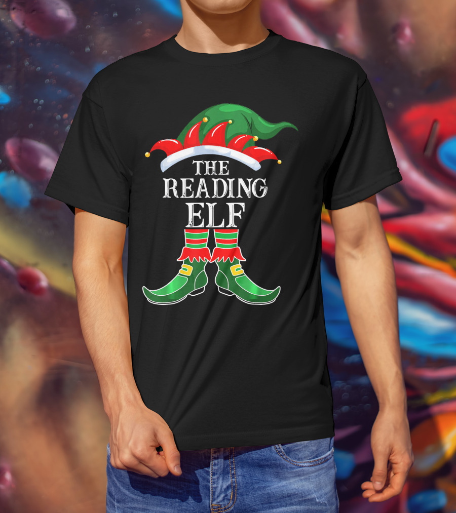 The Reading Elf Holiday T-Shirt