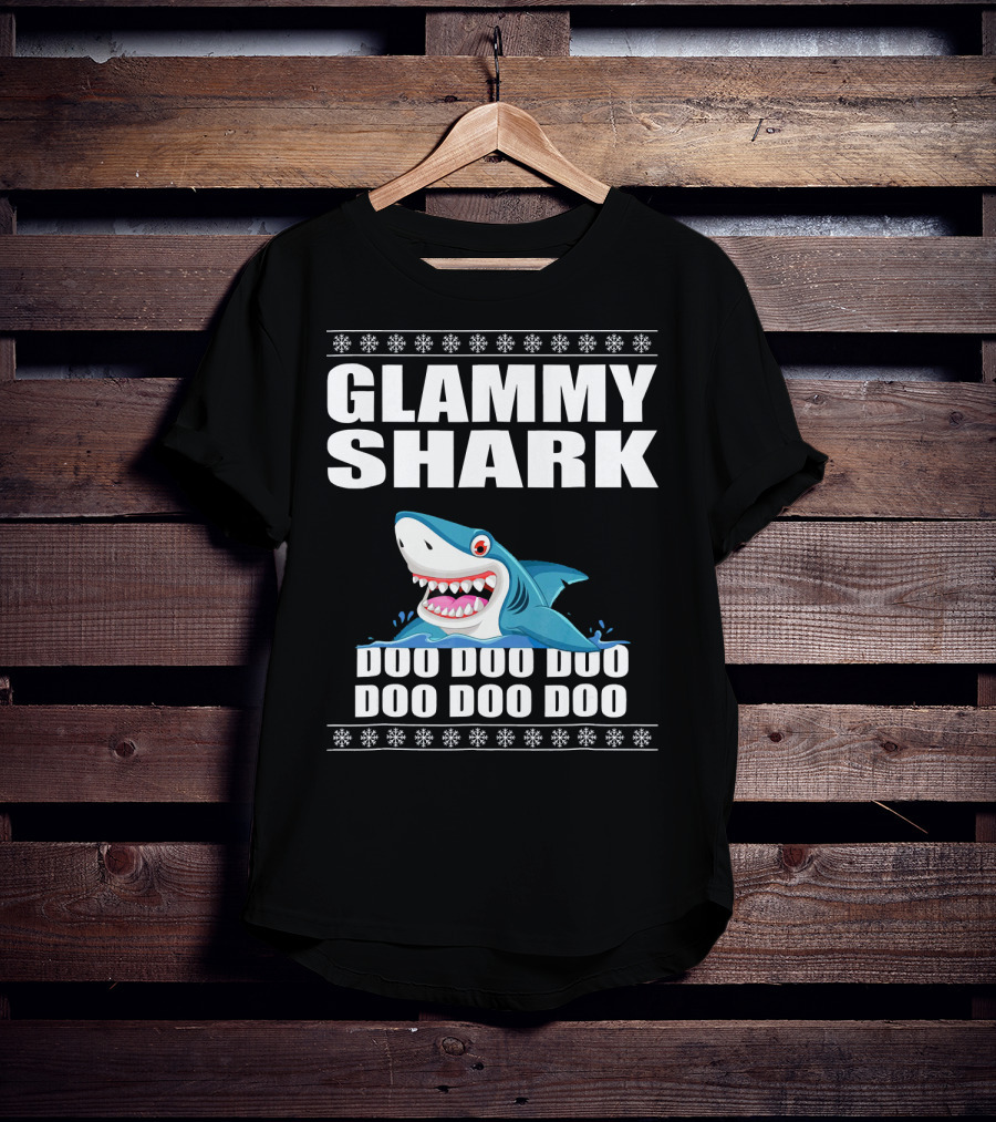 Glammy Shark Doo Doo Doo Doo Doo Doo T-Shirt