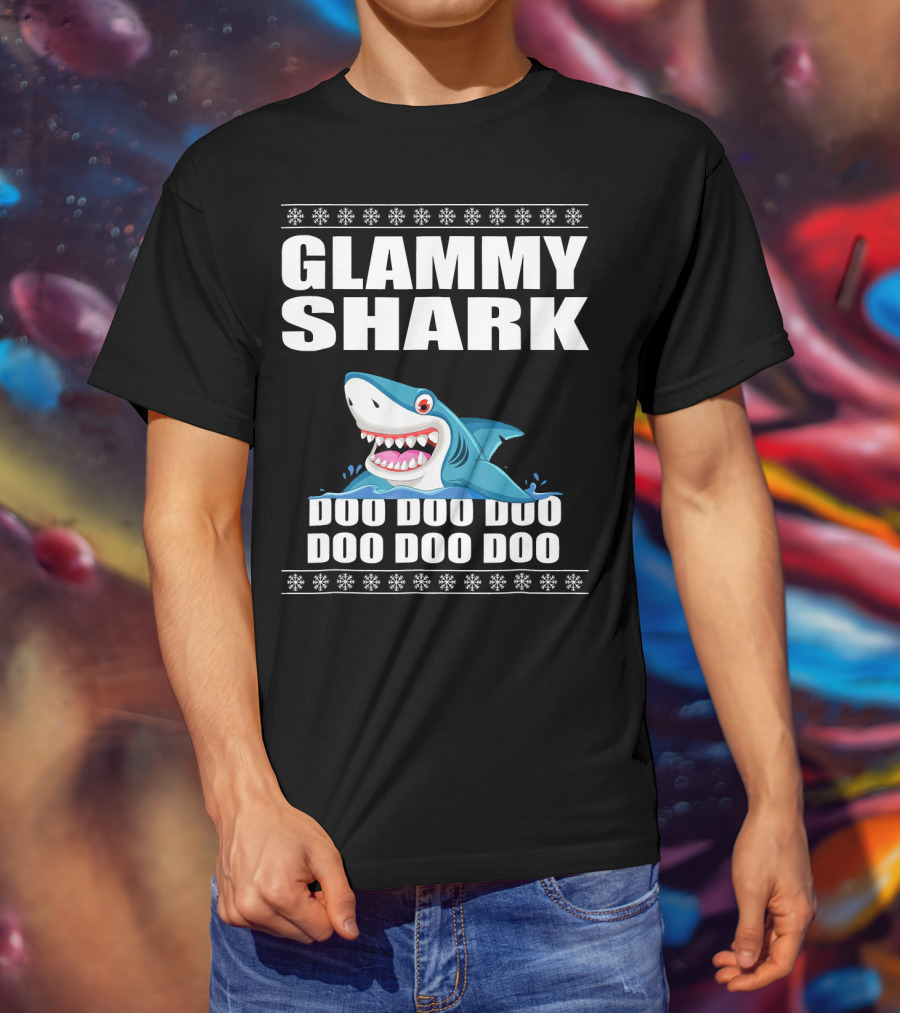 Glammy Shark Doo Doo Doo Doo Doo Doo T-Shirt