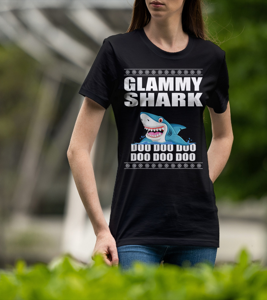 Glammy Shark Doo Doo Doo Doo Doo Doo T-Shirt