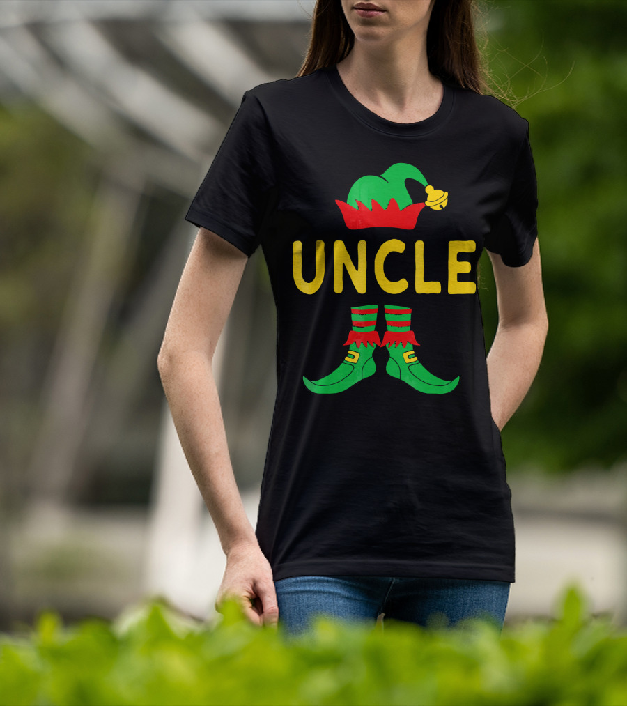 UNCLE Elf Hat And Shoes T-Shirt