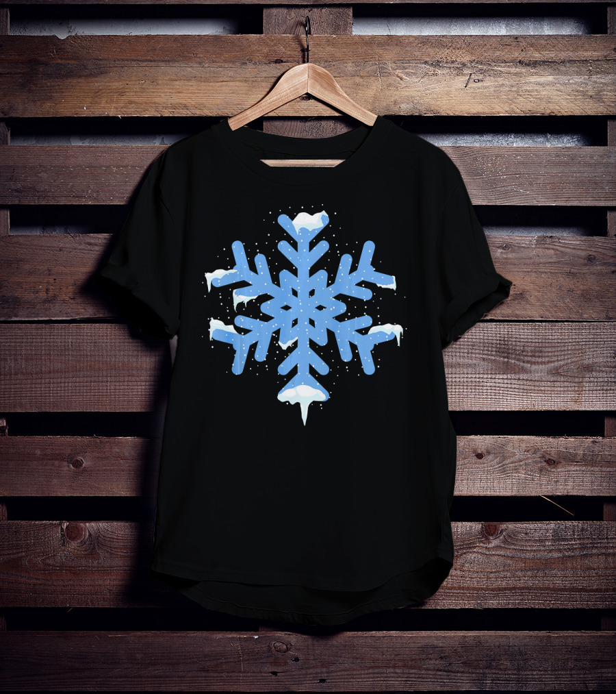 Snowflake Christmas Winter Cold Snowflake T-Shirt