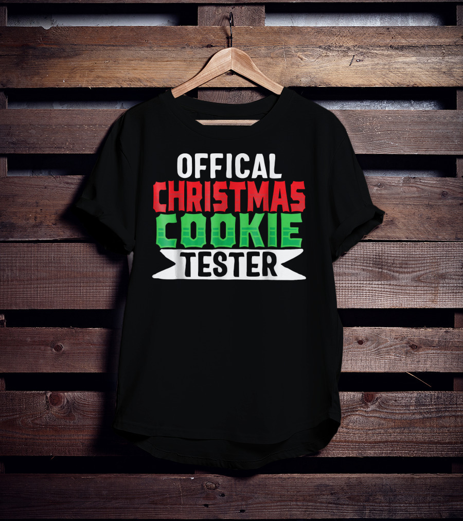 Offical Christmas Cookie Tester T-Shirt