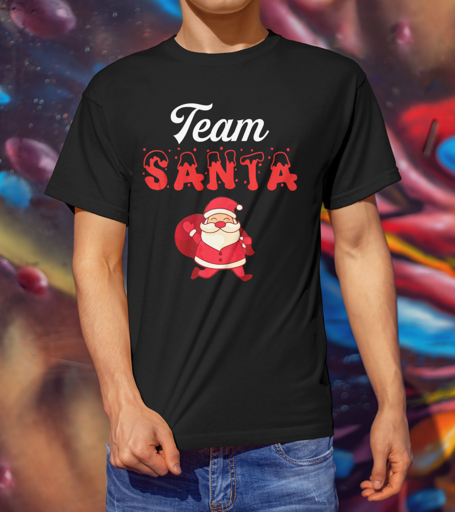 Team Santa Claus Christmas Cheer T-Shirt