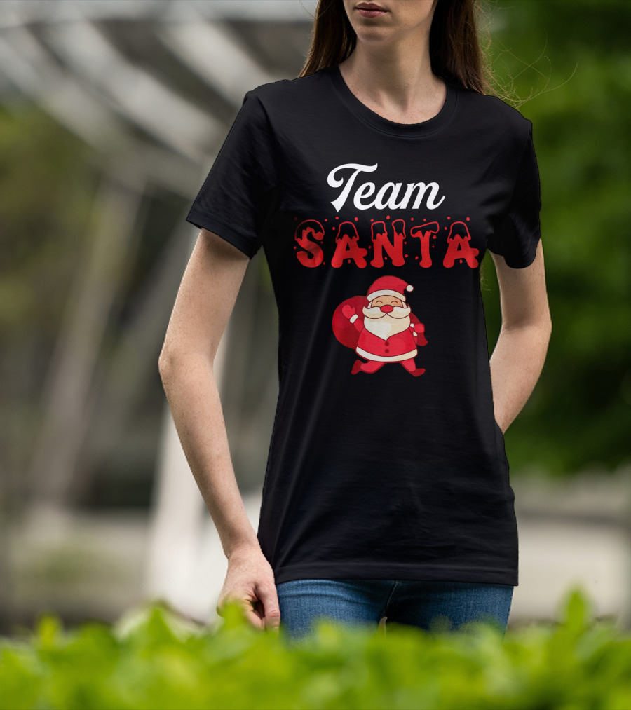 Team Santa Claus Christmas Cheer T-Shirt
