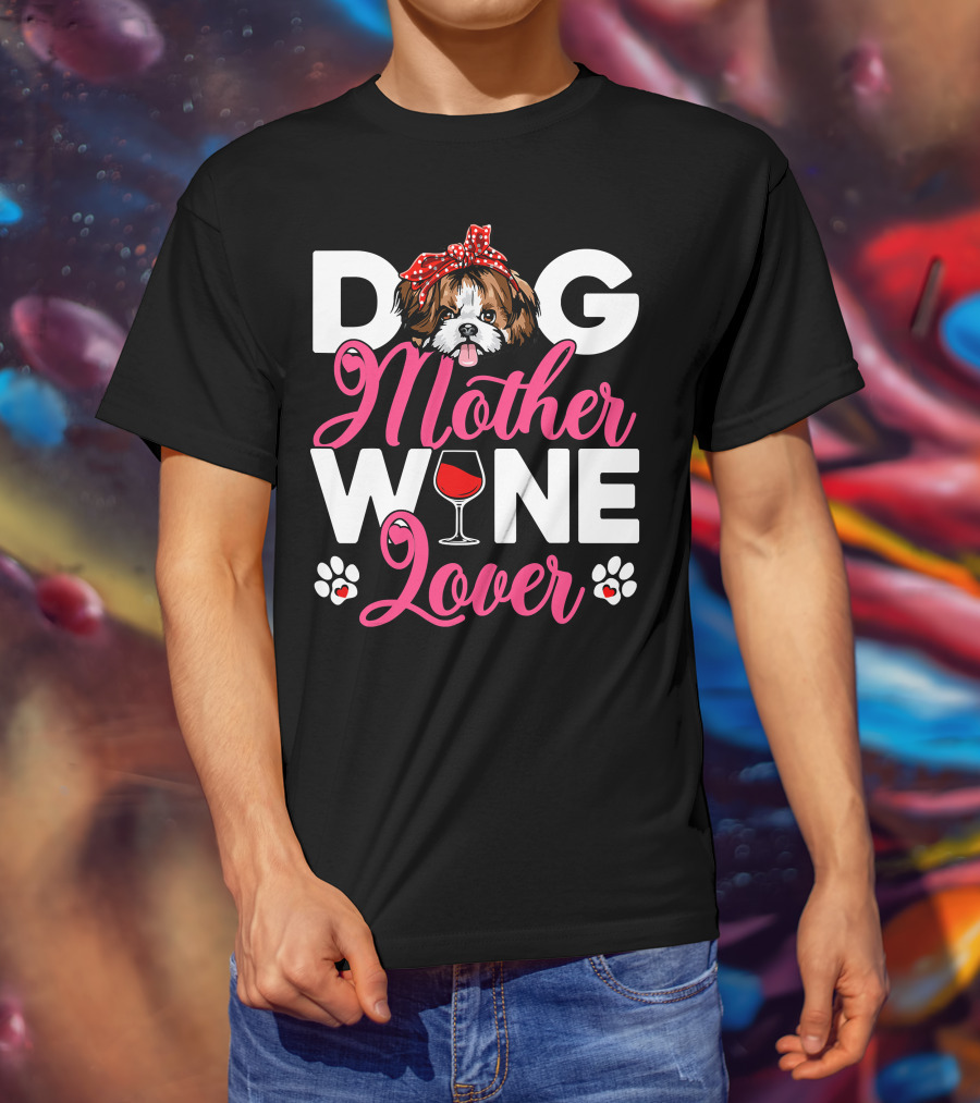 Cute Shih Tzu Dog Mother Lover T-Shirt