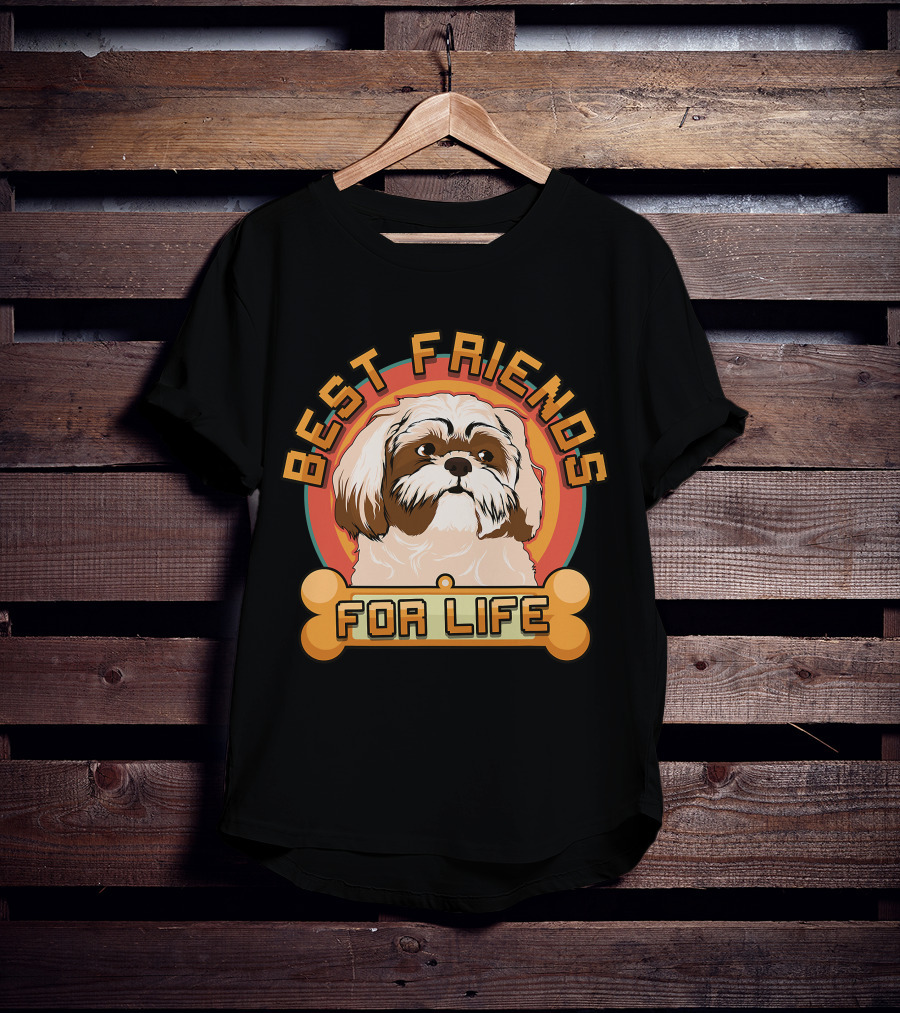 Shih Tzu Best Friends For Life T-Shirt
