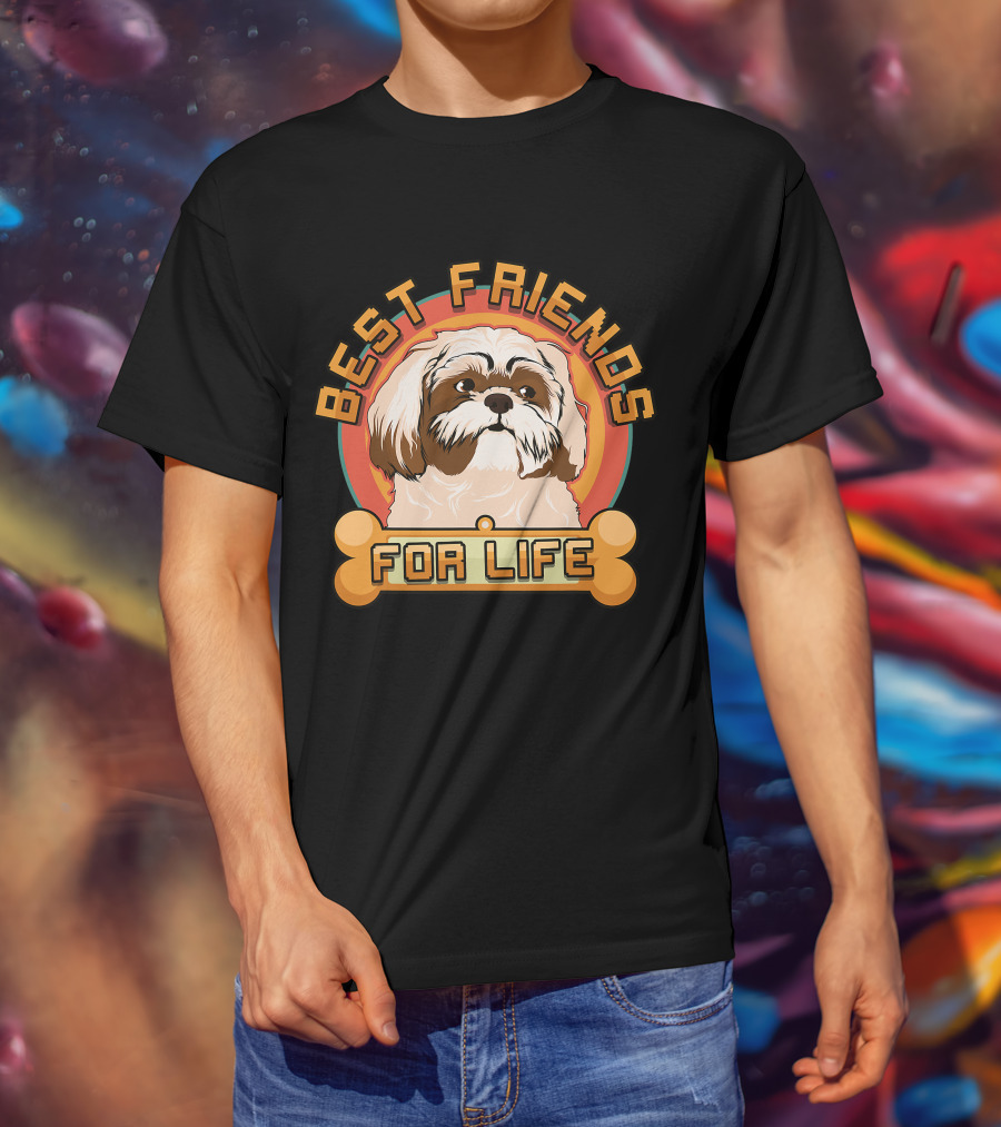 Shih Tzu Best Friends For Life T-Shirt