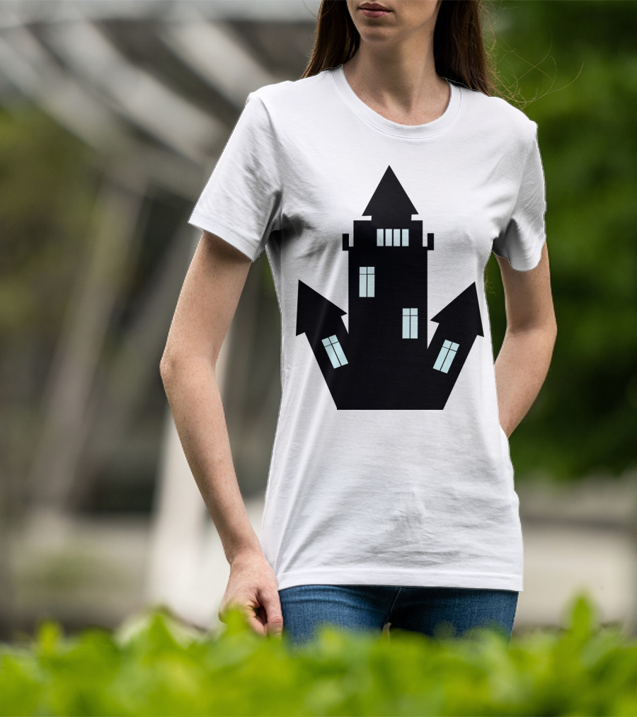 House On Haunted Hill Castle T-Shirt