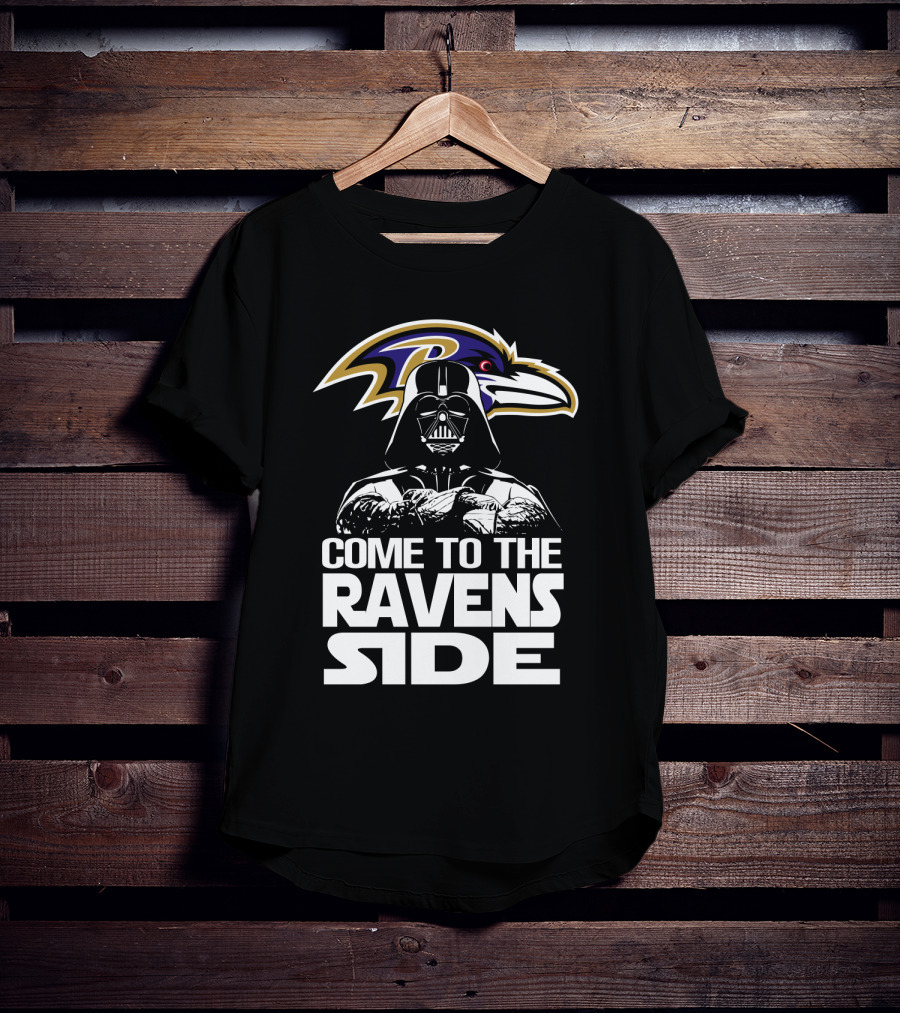Come To The Ravens Side Baltimore Ravens T-Shirt