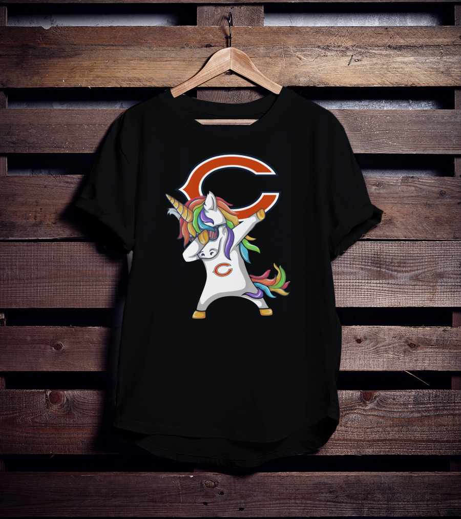Chicago Bears Unicorn Dab T-Shirt