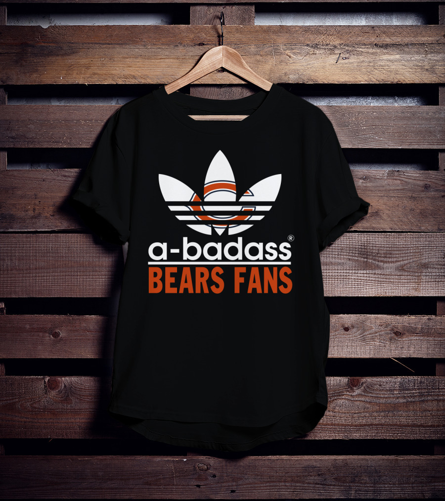 A-Badass Bears Fans T-Shirt