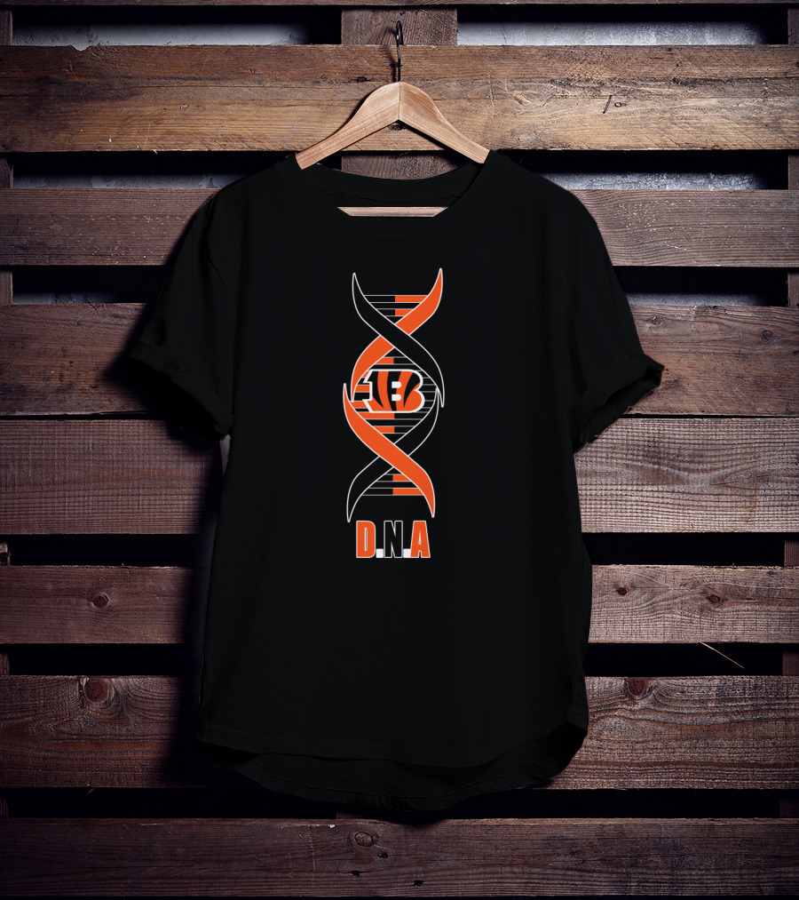 Cincinnati Bengals Dna Helix Nfl Fan Gear T-Shirt