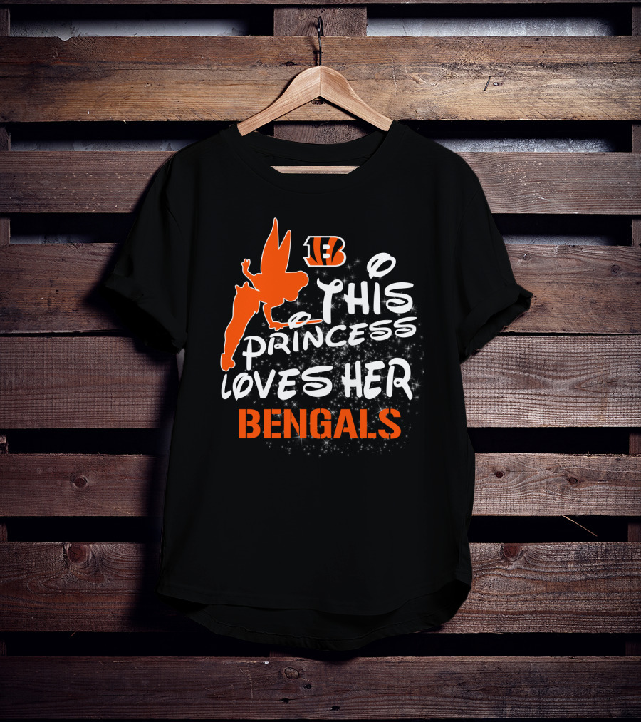 This Princess Loves Her Cincinnati Bengals T-Shirt