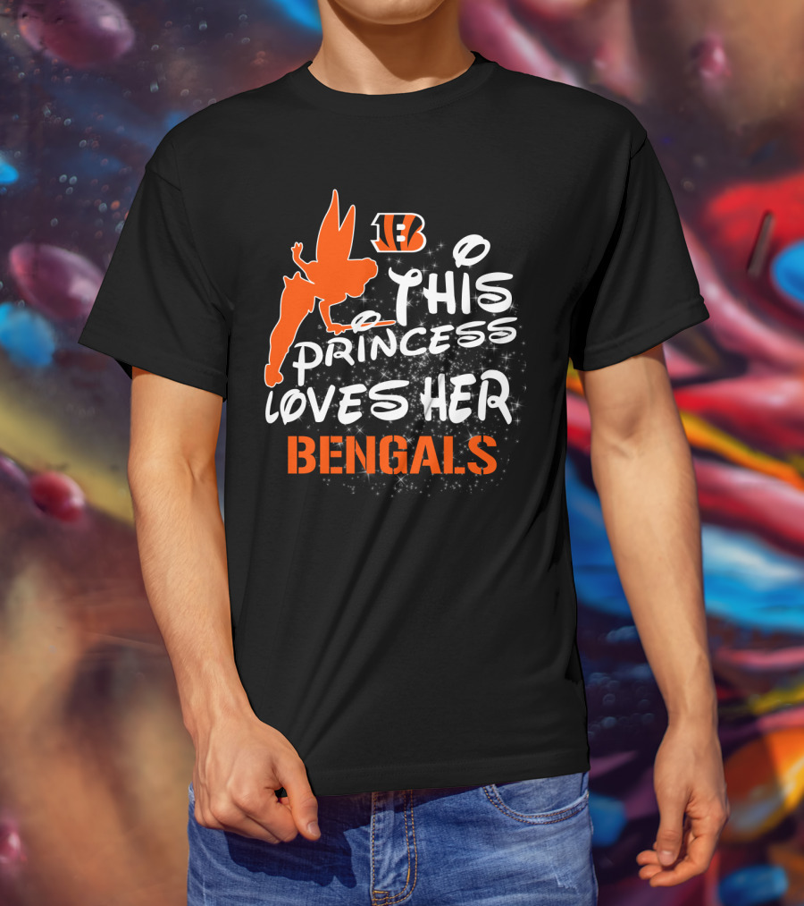 This Princess Loves Her Cincinnati Bengals T-Shirt