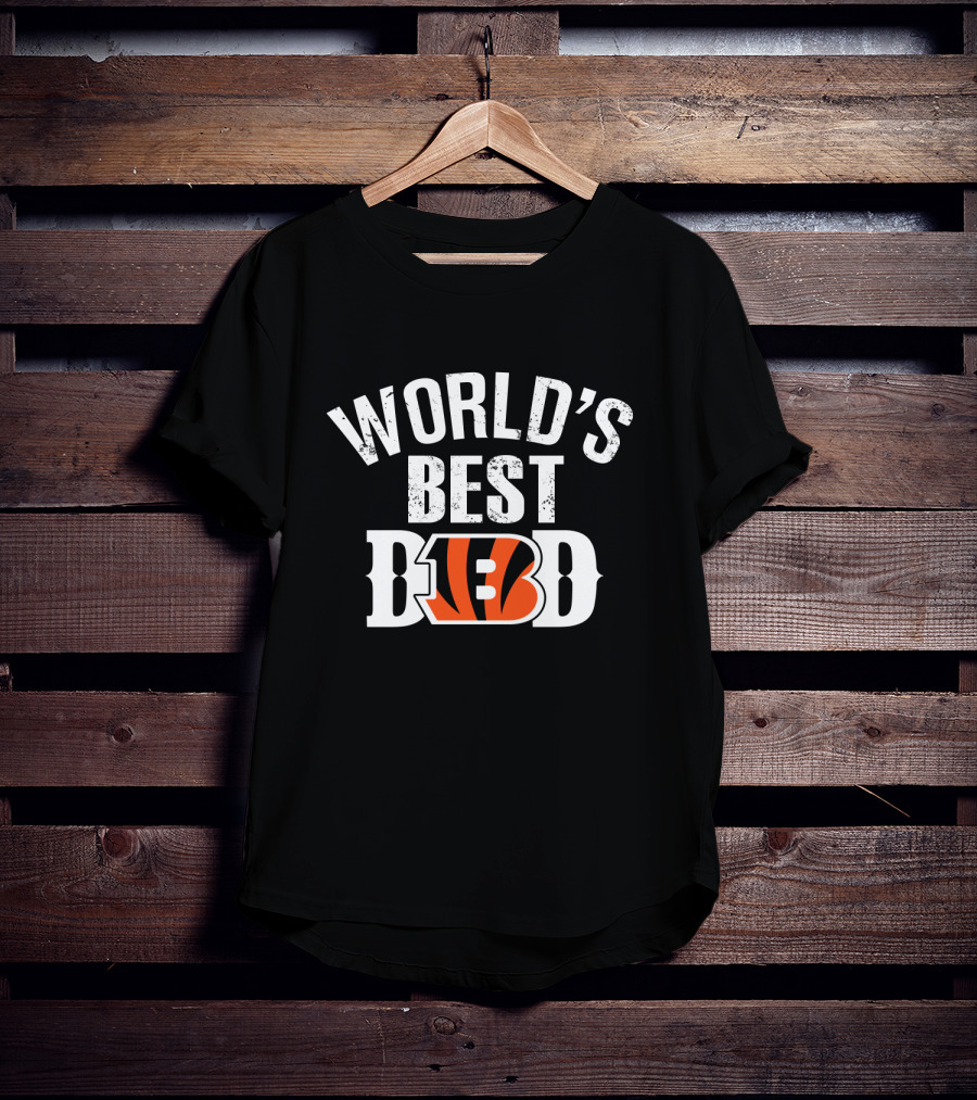World's Best Dad Cincinnati Bengals T-Shirt