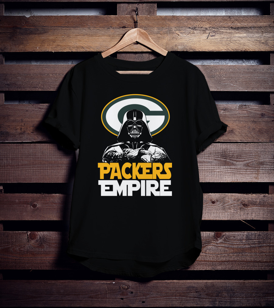 Packers Empire Green Bay Packers Darth Vader T-Shirt