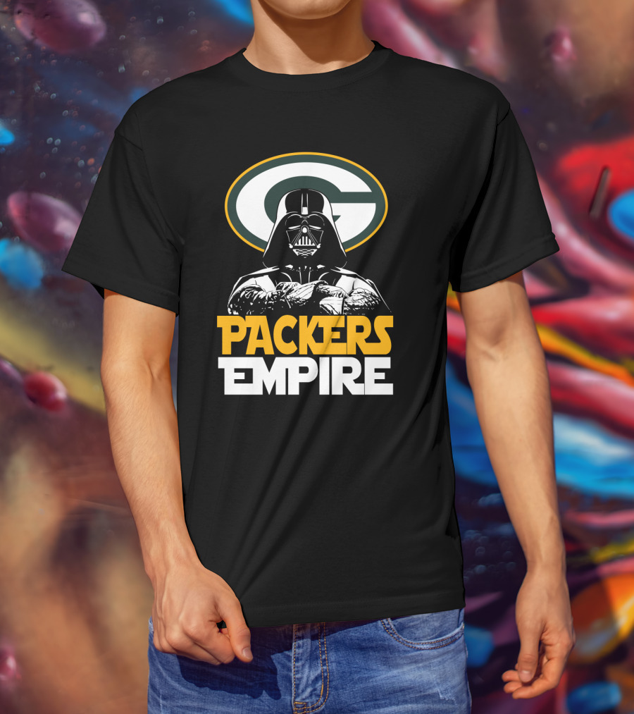 Packers Empire Green Bay Packers Darth Vader T-Shirt