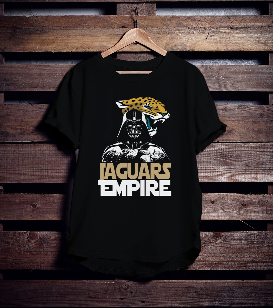 Jaguars Empire Jacksonville Jaguars Star Wars Darth Vader T-Shirt