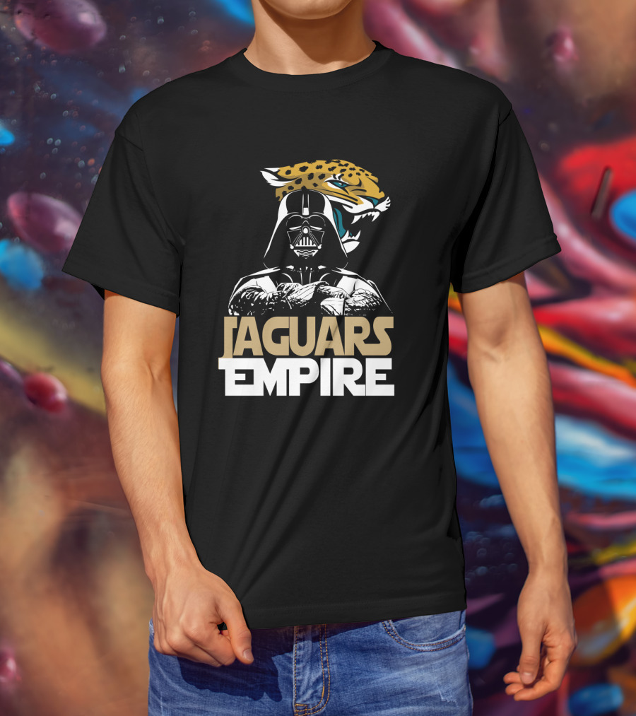 Jaguars Empire Jacksonville Jaguars Star Wars Darth Vader T-Shirt