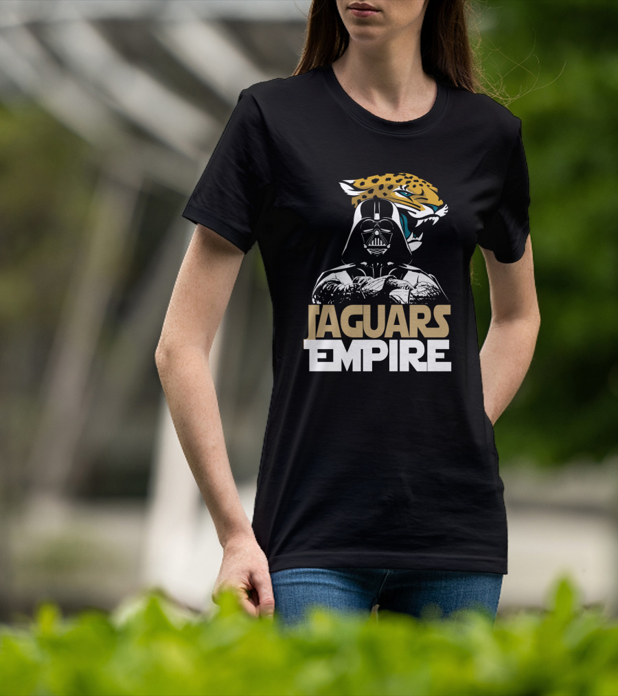 Jaguars Empire Jacksonville Jaguars Star Wars Darth Vader T-Shirt