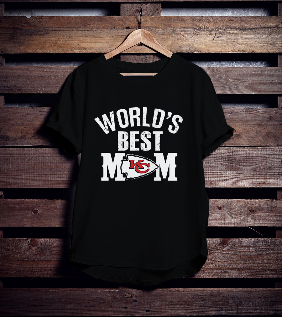 World's Best Mom Kansas City Chiefs T-Shirt