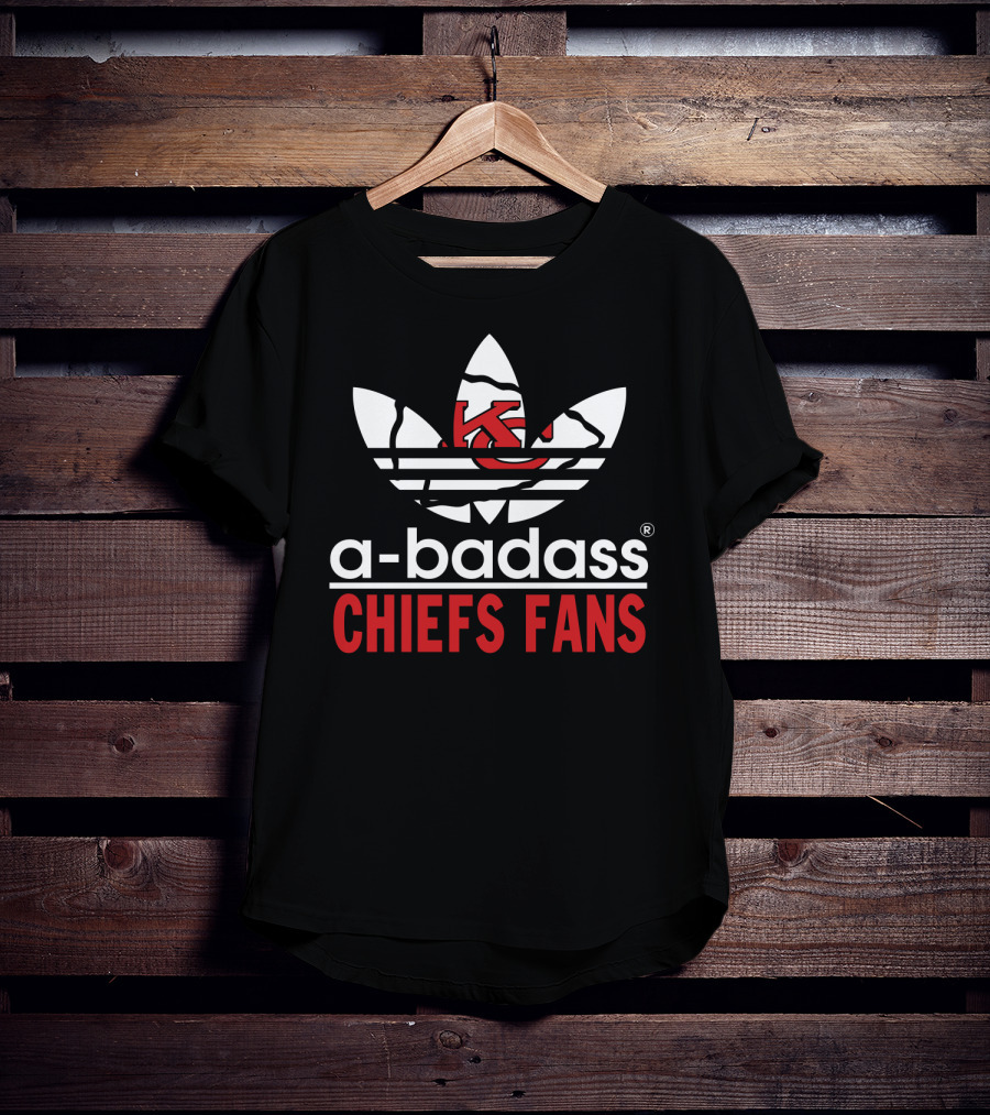 Kansas City Chiefs A-Badass Chiefs Fans Logo T-Shirt