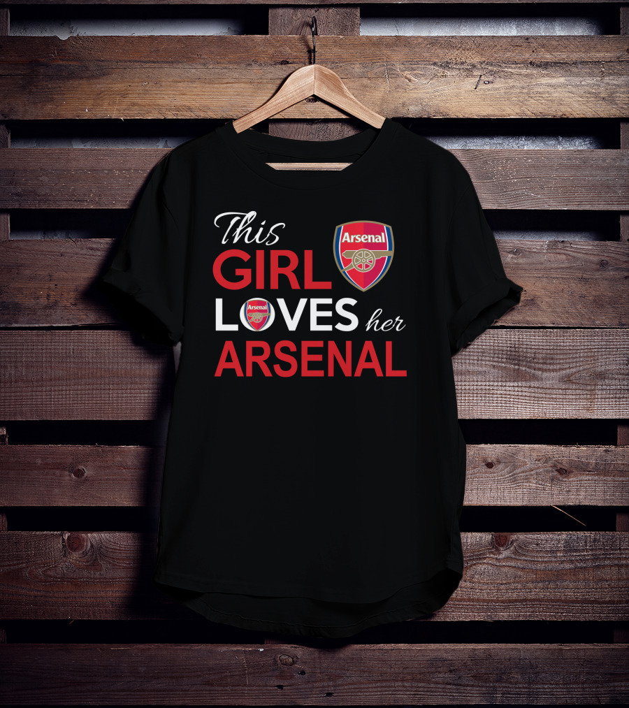 This Girl Loves Her Arsenal Arsenal T-Shirt