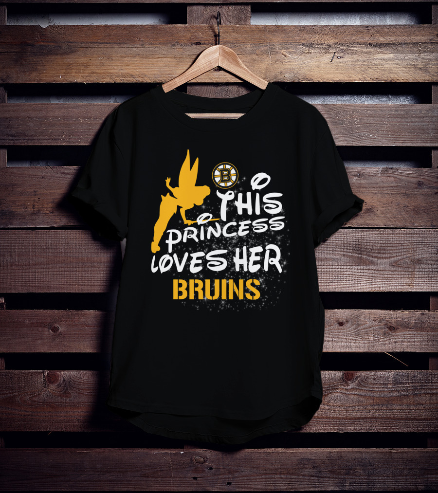 This Princess Loves Her Boston Bruins T-Shirt