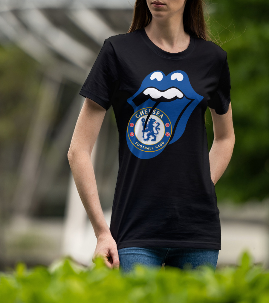 Chelsea Football Club Blue Tongue T-Shirt