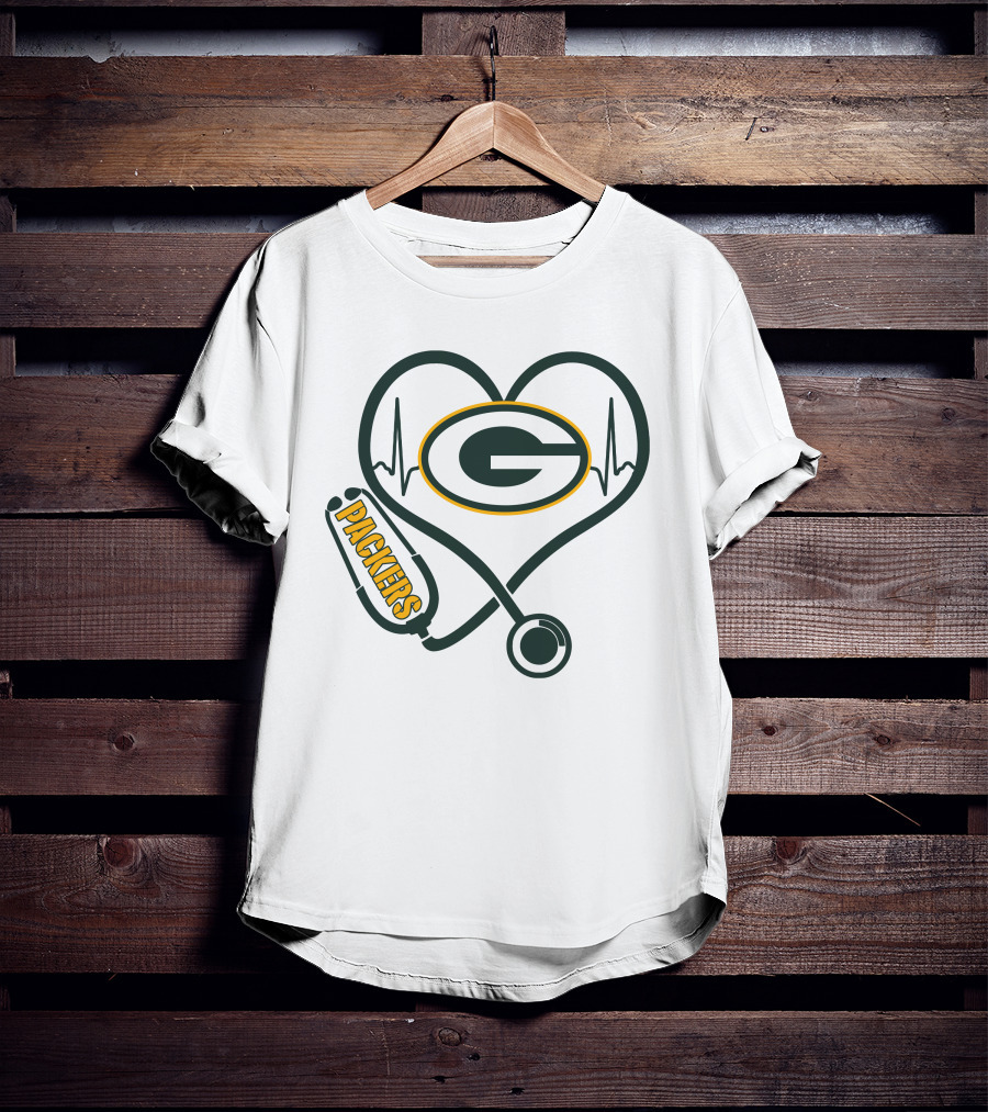Nurse Packers Heartbeat Stethoscope G T-Shirt